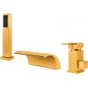 VODOVODNÁ BATÉRIA CASCADE 3-OTVOROVÁ S-1006G V4 ZLATÁ