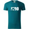 Judo - Nápis - Tričko z organickej bavlny - M ( Petrolejová )