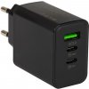 BLOW 76-011 QC3.0 nabíjačka, 2x USB-C, 1x USB 5V/9V 40W