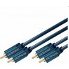 ClickTronic HQ OFC kabel 2x CINCH - 2x CINCH RCA, MM, 3m CLICK70380
