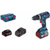 Aku príklepový vŕtací skrutkovač Bosch GSB 18V-60 C (2x5,0Ah) L-Boxx 06019G2100