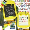 Magnetická tabuľa so suchou fixou kreatívny obojstranný dinosaurus