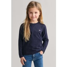 Gant Shield Ls T-shirt modrá