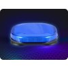 KAMAR Výstražný LED maják 15W, R65, R10, 12/24V, IP67, 2 módy, modrý [BLK0065]