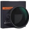 K&F Concept ND8-ND128 Fader Nano-X 67mm variabilný šedý ND filter
