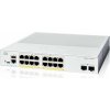 Cisco Catalyst switch C1300-16P-2G (16xGbE,2xSFP,16xPoE+,120W,fanless) - REFRESH C1300-16P-2G-RF
