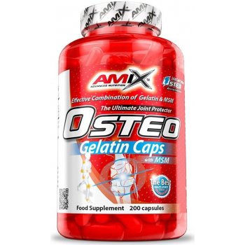 Amix Osteo Gelatina + MSM 400 kapsúl