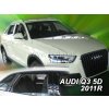 Deflektory na Audi Q3, 5-dverová, 2011-2018 (+zadné)