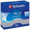 Média BD-R SL Verbatim 25GB LTH-AZO, 2x jbox, 5ks 43693