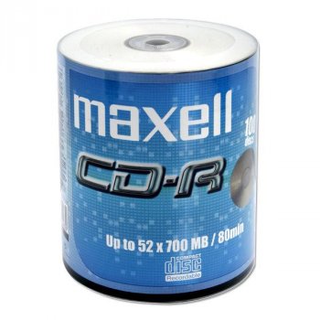 Maxell CD-R 700MB 52x, 100ks