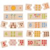 BIGJIGS Toys edukatívne puzzle počítanie