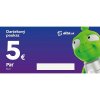 Elektronický darčekový poukaz Alza.sk na nákup tovaru v hodnote 5 €