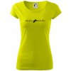 Enduro EKG - Dámske tričko Pure - XL ( Limetková )
