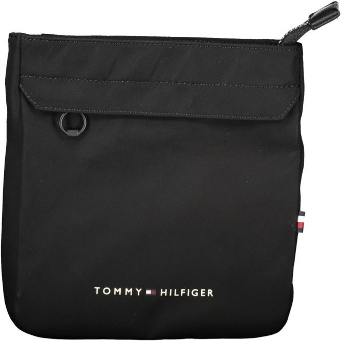 Tommy Hilfiger praktická pánska crossbody taška Čierna