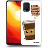 Picasee silikónový prehľadný obal pre Xiaomi Mi 10 Lite - Cute coffee