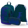BAAGL SET 3 Core Logo modrý: batoh, peračník, vrecko GRS (A-36046)