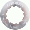 SRAM CS LOCKRING 12T HLINÍKOVÁ STRIEBORNÁ