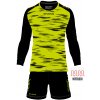 Givova Difesa brankársky set dres šortky jasná žltá/ čierna