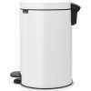Brabantia Odpadkový kôš NewIcon pedál 12 l biely