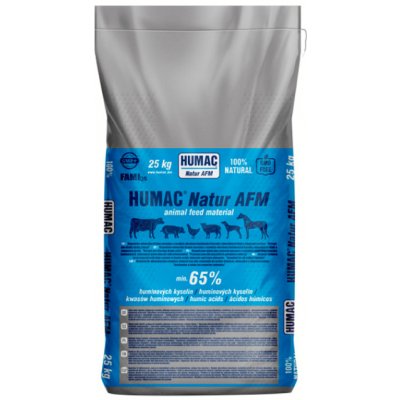 Humac Natur AFM vysoký obsah humínových kyselín pre všetky druhy zvierat 25kg