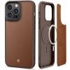 AppleMix SPIGEN Cyrill Mag kryt pre Apple iPhone 14 Pro Max - Podpora MagSafe - syntetická koža - sedlovohnedý