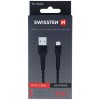 Swissten 71505540 dátový USB - LIGHTNING, 1m, černý