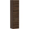 Hansgrohe Xelu Q Vysoká skrinka 40x165x35 cm, 2 dvierka, pánty vľavo, tmavý orech/chróm 54138000-HG