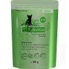 Výhodné balenie catz finefood 64 x 85 g - hovädzie a kačacie