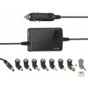 Hama univerzálny napájací adaptér pre notebook do auta, 15-19 V, 70 W, slim 00200008