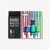 Liquitex Basics akrylové farby metallics 6 x 22 ml