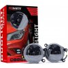 LED Denné Svietenie s Hmlovkami PEUGEOT 207 (4/2006-2012) (2) DUOLIGHT DL23