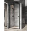 Sprchové dvere do niky RAVAK Nexty NDOP1-90 black+transparent 03O70300Z1
