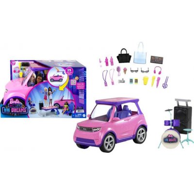 Mattel GYJ25 Barbie dreamhouse adventures Transformujúce sa auto