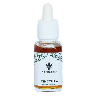 Cannapio CBD Tinctura Infinit 12% prírodné full-spectrum olej 30 ml