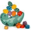 Small foot by Legler Balance Toy Dino balančná hra 3y+ 12 ks