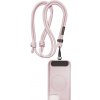 Black Rock Universal Lanyard, šnúrka na mobil, s karabínkou, 30-60 cm, bledoružová - HAMA 221559
