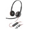 POLY Blackwire 3220, Náhlavná súprava s mikrofónom, USB-C/A (8X228AA)