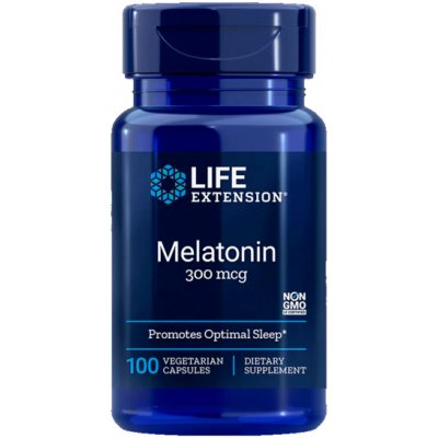 Life Extension Melatonin 100 ks 300 mcg