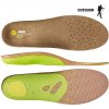 Vložky do topánok Sidas 3Feet Outdoor Mid Veľkosť topánok (EU): 42-43 / Farba: zelená/hnedá