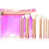 Real Techniques The Wanderer RT 426 štetec na kontúrovanie 1 ks + RT 407 štetec na púder 1 ks + RT 246 štetec na korektor 1 ks + RT 249 štetec na make-up 1 ks + RT 358 štetec na blending 1 ks + RT 359
