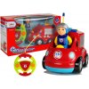 LEAN TOYS Hasičské vozidlo RC - červené
