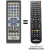 Predátor Panasonic EUR7710020 náhradný diaľkový ovládač iného vzhľadu.