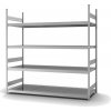 Regál so širokými policami z ocele, základné pole, 4 úrovne, police š 2500mm, 2570x835x2500 mm