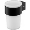 BISK Futura black pohár na zubnú kefku 02959