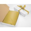 240 ks - Hodvábny papier 500x750 zlatý