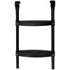 Aga Rebrík k trampolíne 180 - 250 cm Čierny