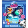 Littlest Pet Shop balení 2 figurek Petfluenceři MIX - Shellfie Fun!