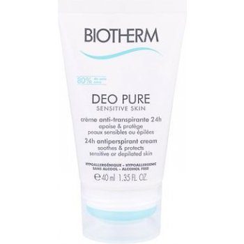 Biotherm Deo Pure krémový dezodorant pre citlivú pokožku 40 ml