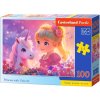 Castorland - Puzzle Princezná s jednorožcom - 100 dielov