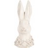 Clayre & Eef Béžová antik cementová busta králik - 11*11*24 cm - Clayre & Eef
